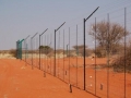 MESH FENCE FOR PREDATORS